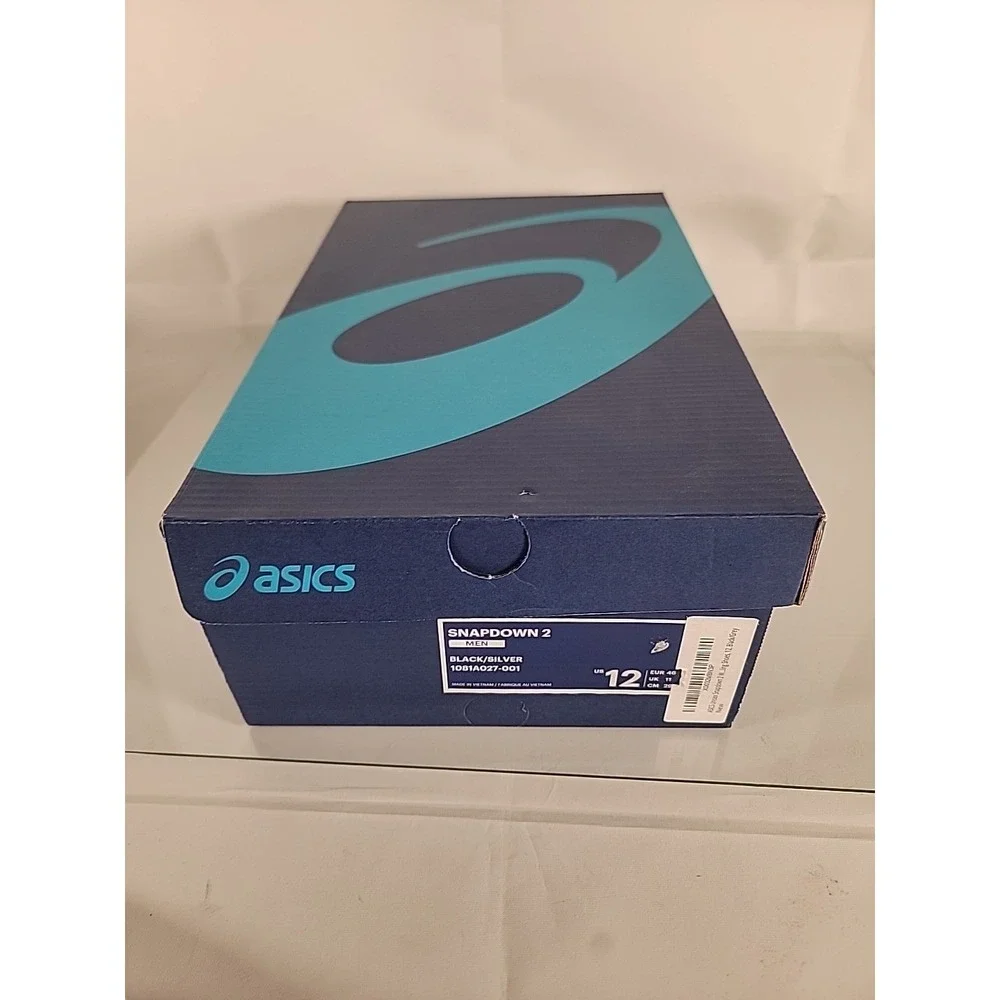 Asics Snapdown 2 Wrestling Shoes Mens Size‎ 12 black Silver